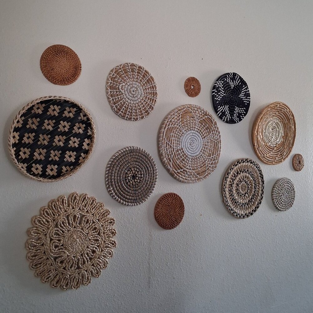 Boho Wall Basket Set